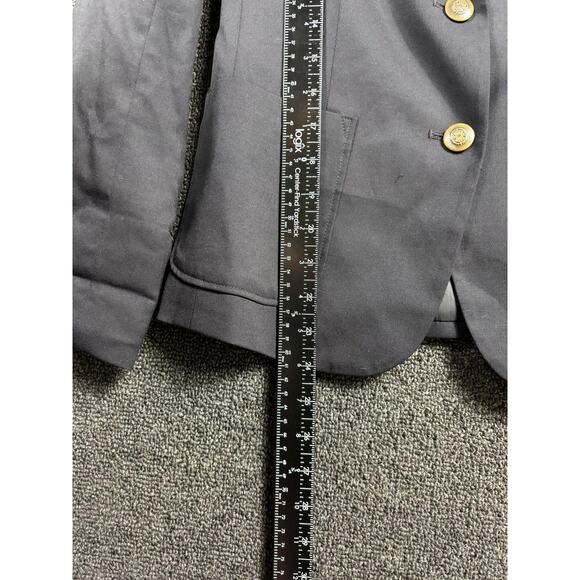 Gap Blazer Womens 2 Gray Wool Blend Two Button Lined Office Career Jacket - Picture 7 of 7